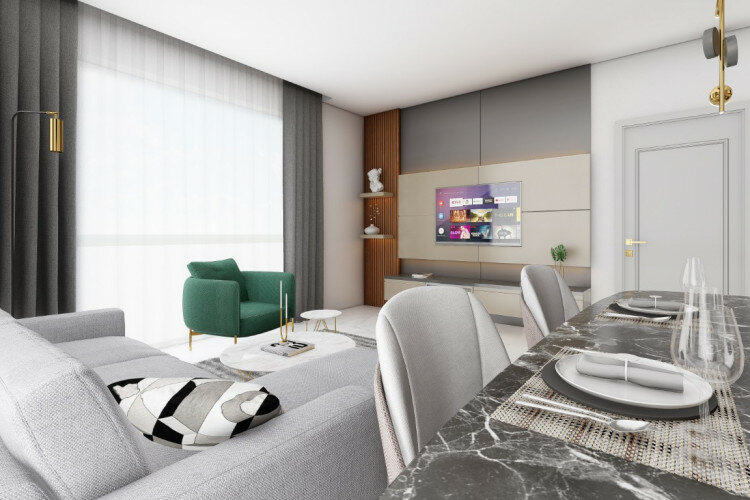 Квартира 2+1 в Алании, Турция | PTE-60193