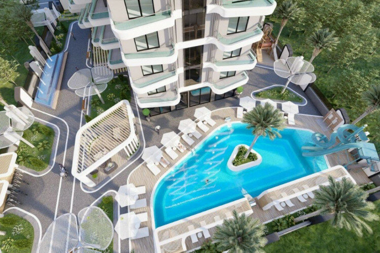 Квартира 1+1 в Алании, Турция | SBB-60216