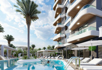 Квартира 1+1 в Алании, Турция | SBB-60216