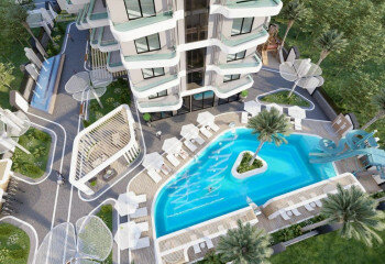 Квартира 1+1 в Алании, Турция | SBB-60216