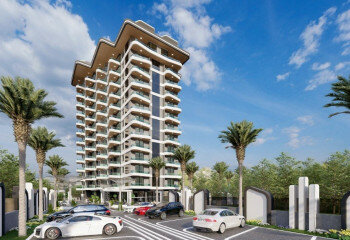 Квартира 1+1 в Алании, Турция