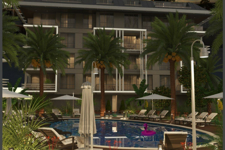 Квартира 1+1 в Алании, Турция | STE-60223