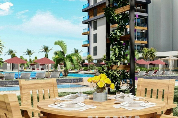 Квартира 1+1 в Алании, Турция | SBB-60234