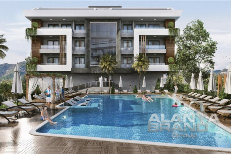 Квартира 1+1 в Алании, Турция | PTE-60254