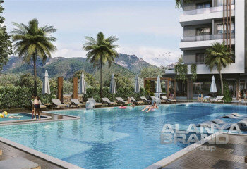 Квартира 1+1 в Алании, Турция | PTE-60254