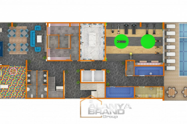 Квартира 2+1 в Алании, Турция | PTE-60259