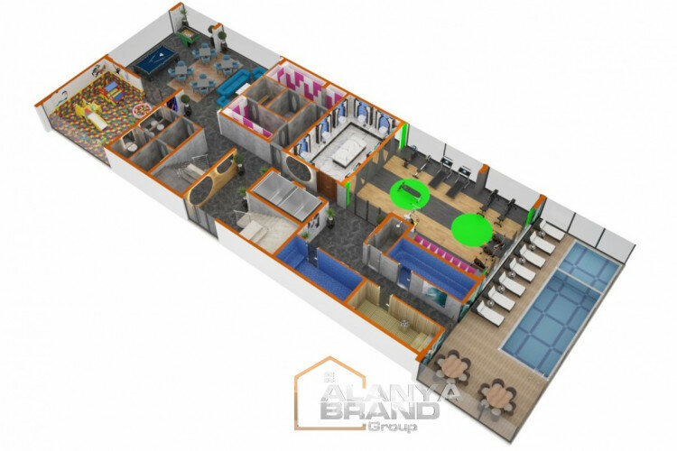 Квартира 2+1 в Алании, Турция | PTE-60259