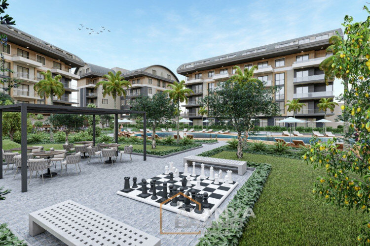 Квартира 1+1 в Алании, Турция | STE-60270