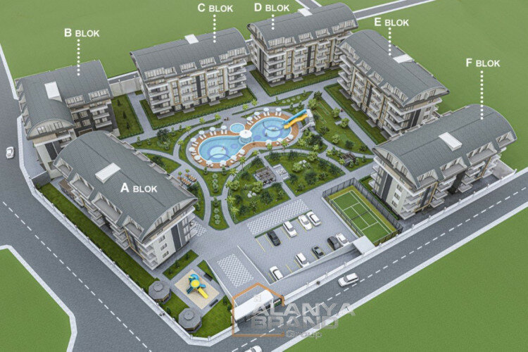 Квартира 1+1 в Алании, Турция | STE-60270