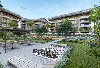 Квартира 1+1 в Алании, Турция | STE-60270