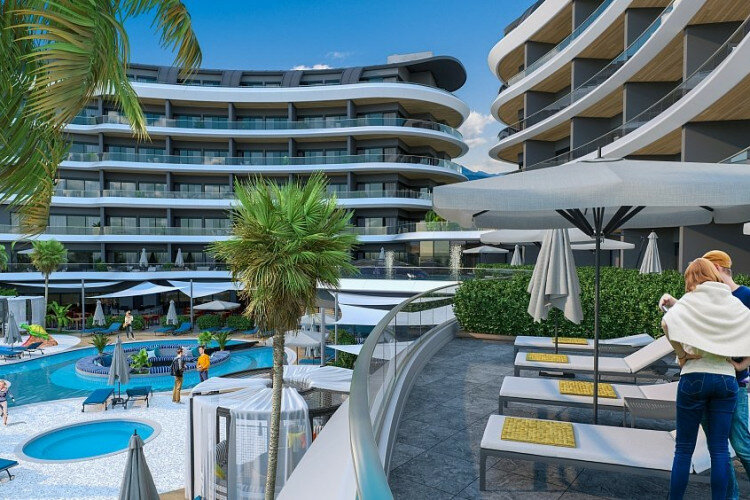 Квартира 1+1 в Алании, Турция | STE-60338