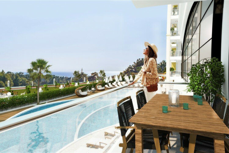 Квартира 1+1 в Алании, Турция | SBB-60336