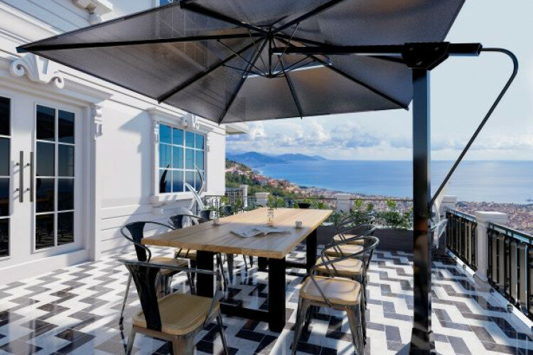 Вилла 5+1 в Бекташе, Алания, Турция | PTE-60405