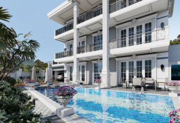 Вилла 5+1 в Бекташе, Алания, Турция | PTE-60405