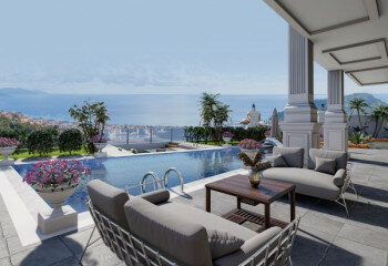 Вилла 5+1 в Бекташе, Алания, Турция | PTE-60405