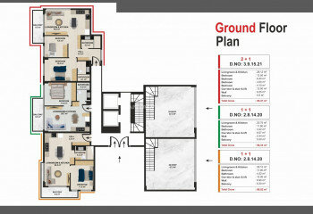 Пентхаус 2+1 в Алании, Турция | PBB-60409