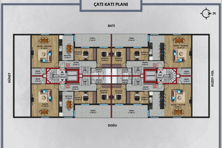 Квартира 1+1 в Анталии, Турция | PKK-60416