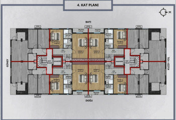 Квартира 1+1 в Анталии, Турция | PKK-60416