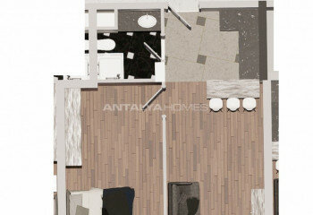 Квартира 2+1 в Анталии, Турция | PTE-60422