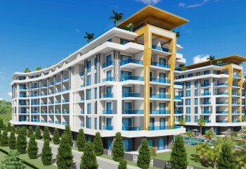 Квартира 3+1 в Алании, Турция
