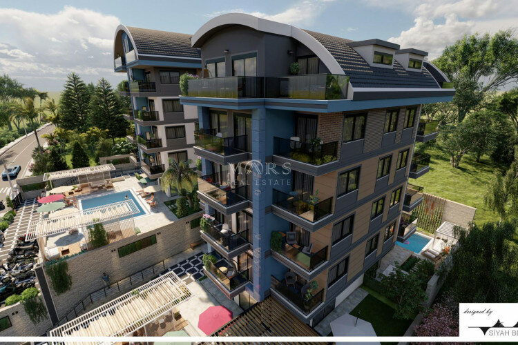 Квартира 1+1 в Алании, Турция | SBB-60453