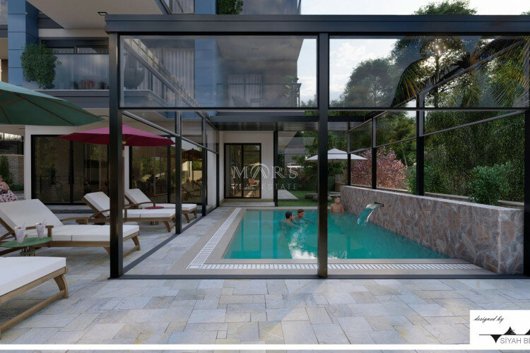 Квартира 2+1 в Алании, Турция | PTE-60454