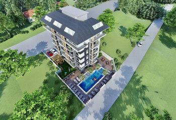 Квартира 1+1 в Алании, Турция | PKK-60466