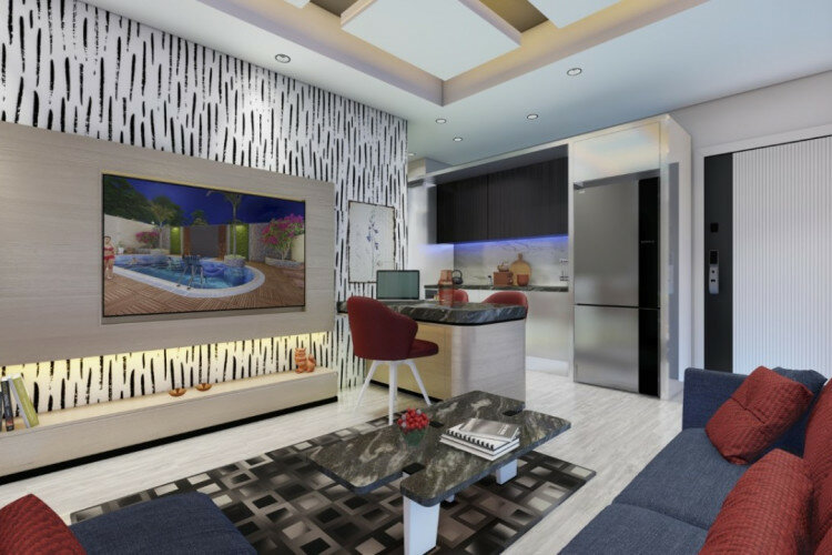 Квартира 1+1 в Алании, Турция | STE-60467