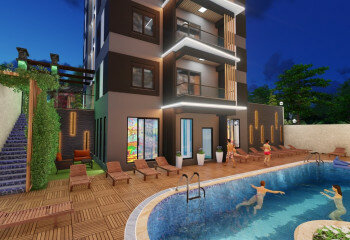 Квартира 1+1 в Алании, Турция | STE-60467