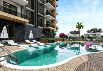 Квартира 1+1 в Алании, Турция | PKK-60529