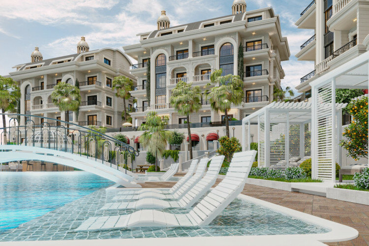 Квартира 1+1 в Алании, Турция | PTE-60534