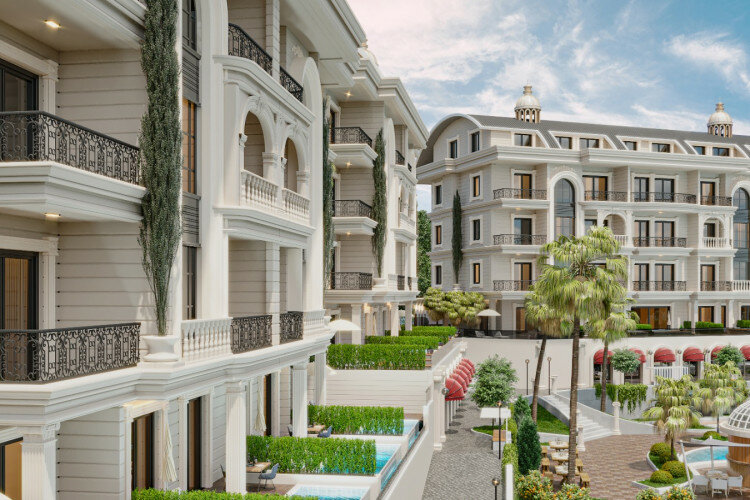 Квартира 1+1 в Алании, Турция | PTE-60534