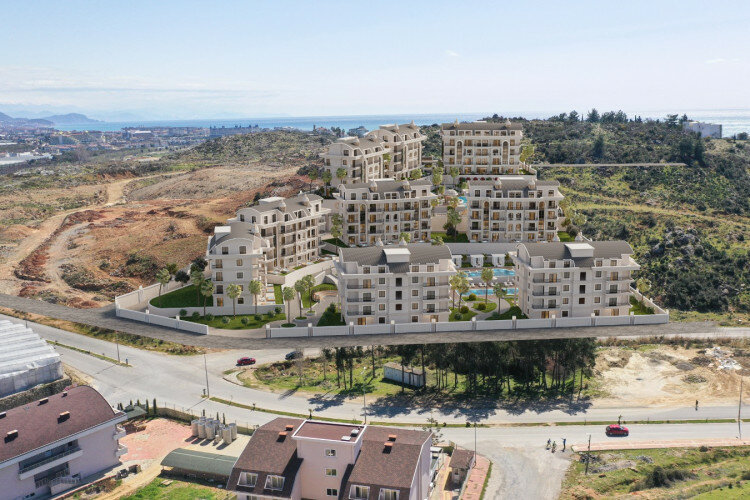 Квартира 1+1 в Алании, Турция | PTE-60534