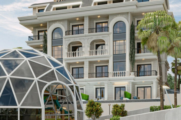 Квартира 1+1 в Алании, Турция | PTE-60534