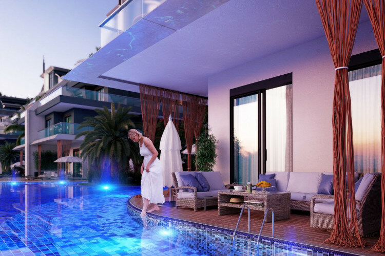 Квартира 1+1 в Алании, Турция | SBB-60541