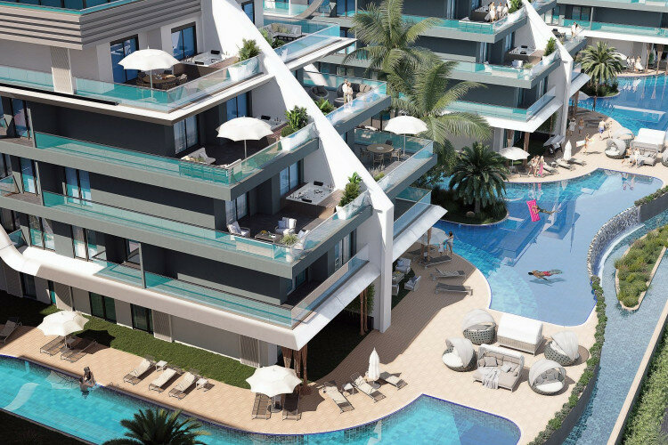 Квартира 1+1 в Алании, Турция | SBB-60541