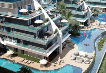 Квартира 1+1 в Алании, Турция | SBB-60541