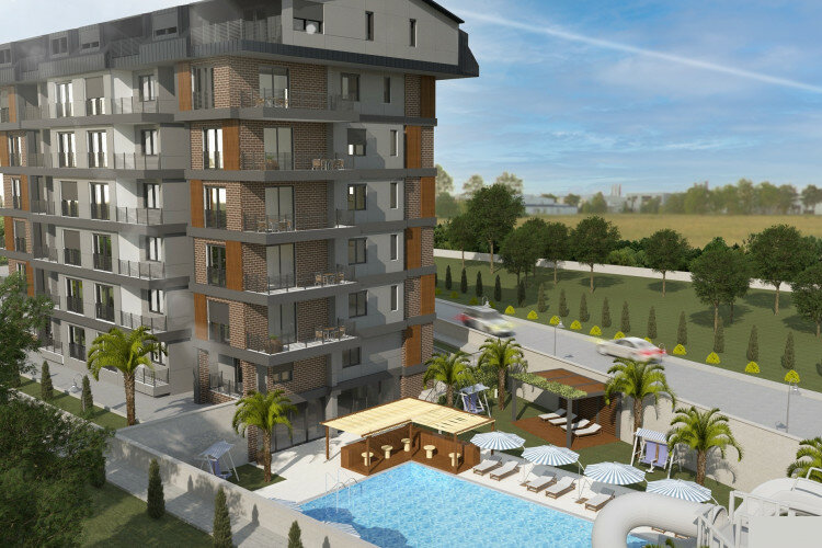 Квартира 1+1 в Алании, Турция | SBB-60548