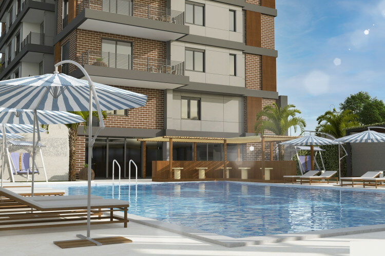 Квартира 1+1 в Алании, Турция | SBB-60548