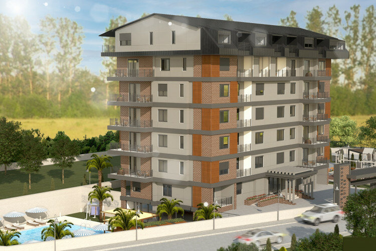 Квартира 1+1 в Алании, Турция | SBB-60548