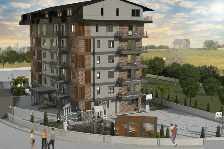 Квартира 1+1 в Алании, Турция | SBB-60548