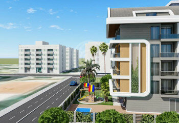 Квартира 1+1 в Алании, Турция | SBB-60592