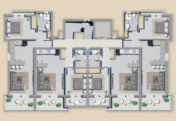 Квартира 3+1 в Алании, Турция | STE-60599