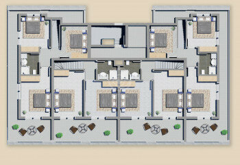 Квартира 3+1 в Алании, Турция | STE-60599