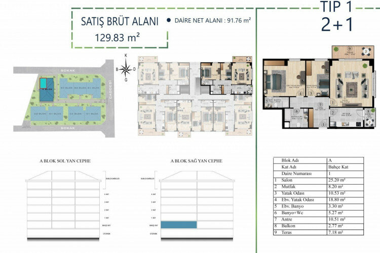 Квартира 3+1 в Бююкчекмедже, Турция | SBB-60622