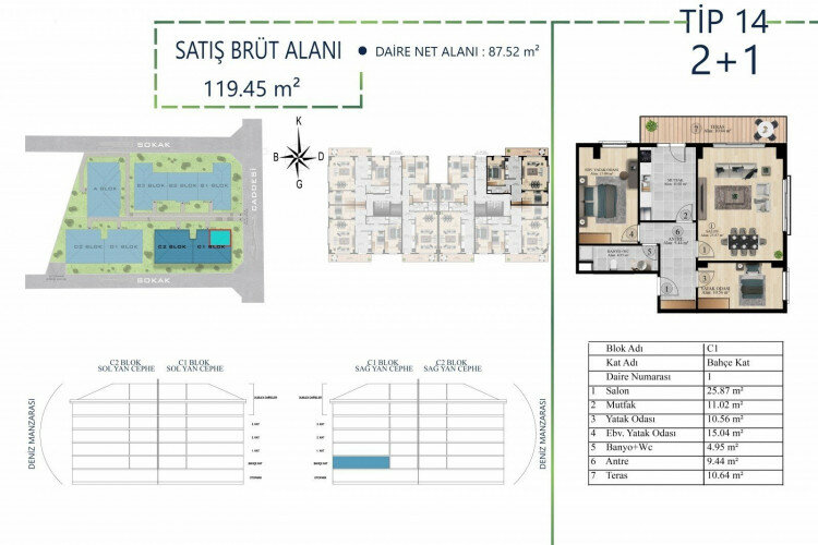 Квартира 3+1 в Бююкчекмедже, Турция | SBB-60622