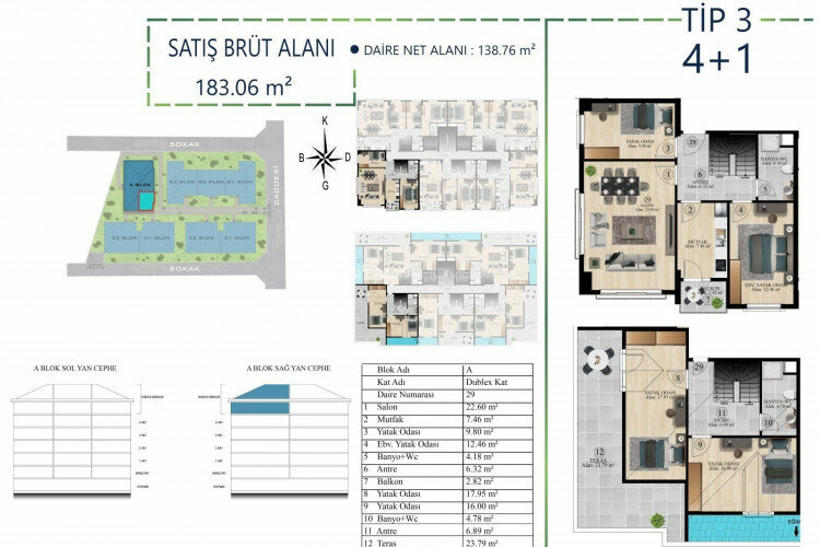 Квартира 3+1 в Бююкчекмедже, Турция | SBB-60622