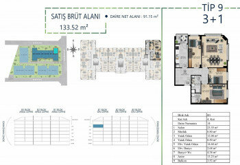 Квартира 3+1 в Бююкчекмедже, Турция | SBB-60622
