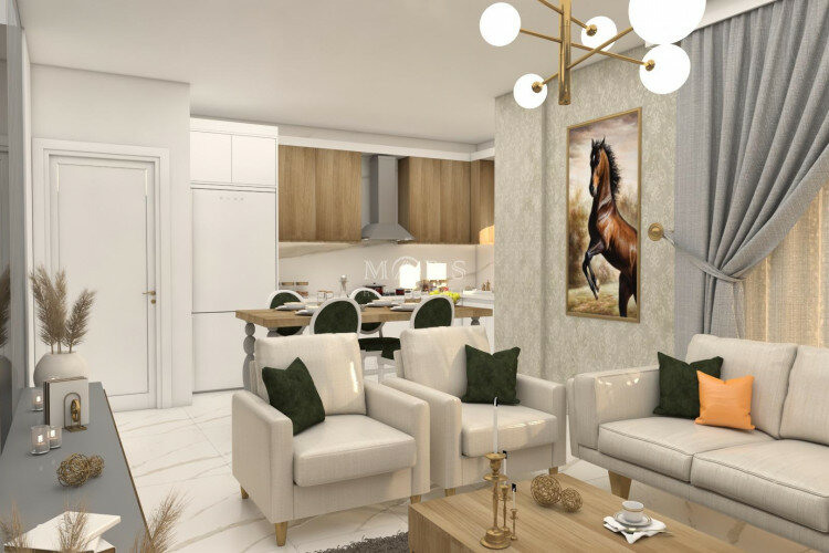 Квартира 1+1 в Алании, Турция | PBB-60635