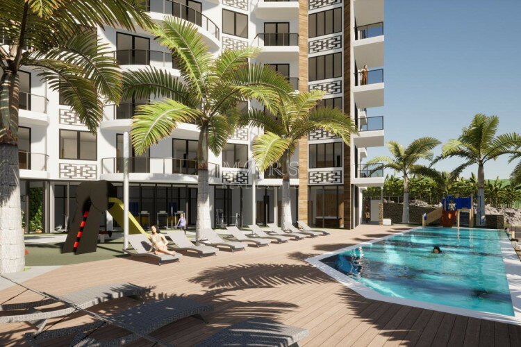 Квартира 1+1 в Алании, Турция | PTE-60638